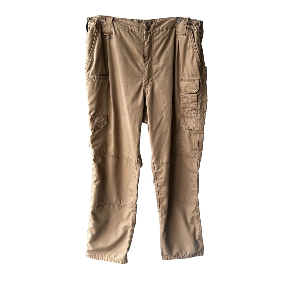 5.11 Tactical Series Cargo Pants Mens 40x34 Coyote Tan Ripstop Utility Active